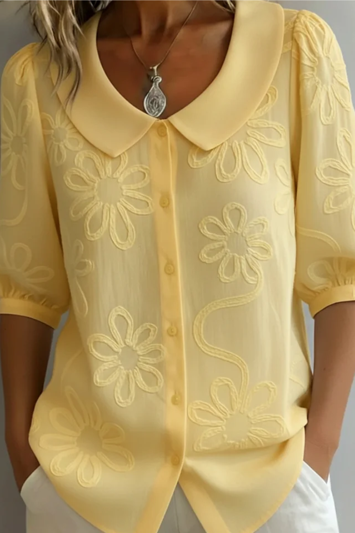Aurelia - Blusa elegante de caída fluida