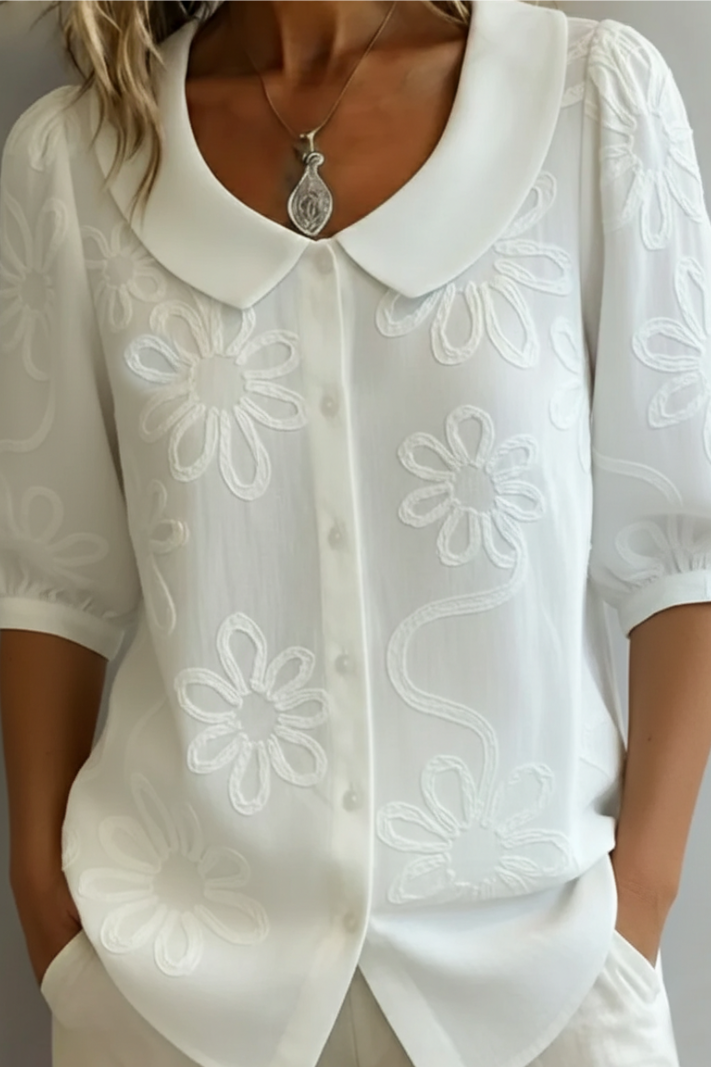 Aurelia - Blusa elegante de caída fluida