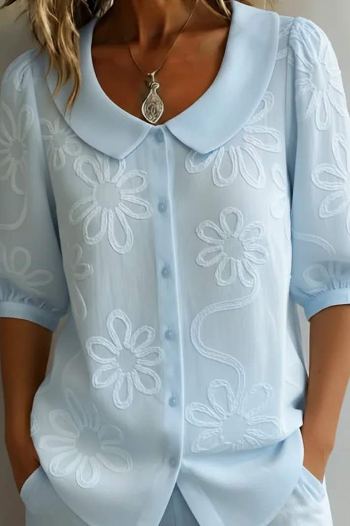 Aurelia - Blusa elegante de caída fluida