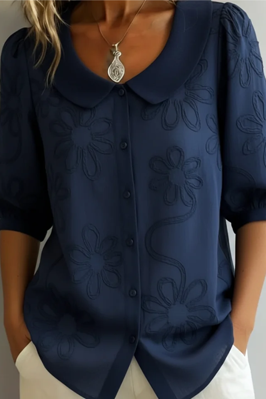 Aurelia - Blusa elegante de caída fluida