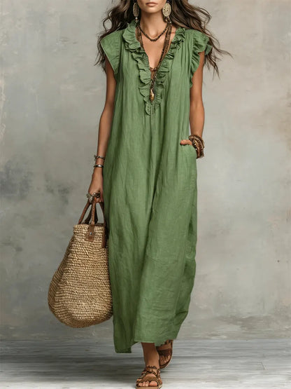 Camélia | Vestido largo bohemio