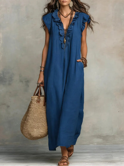Camélia | Vestido largo bohemio